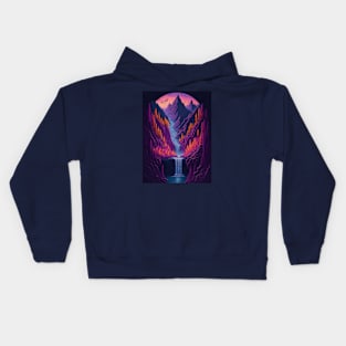 water fall two Kids Hoodie